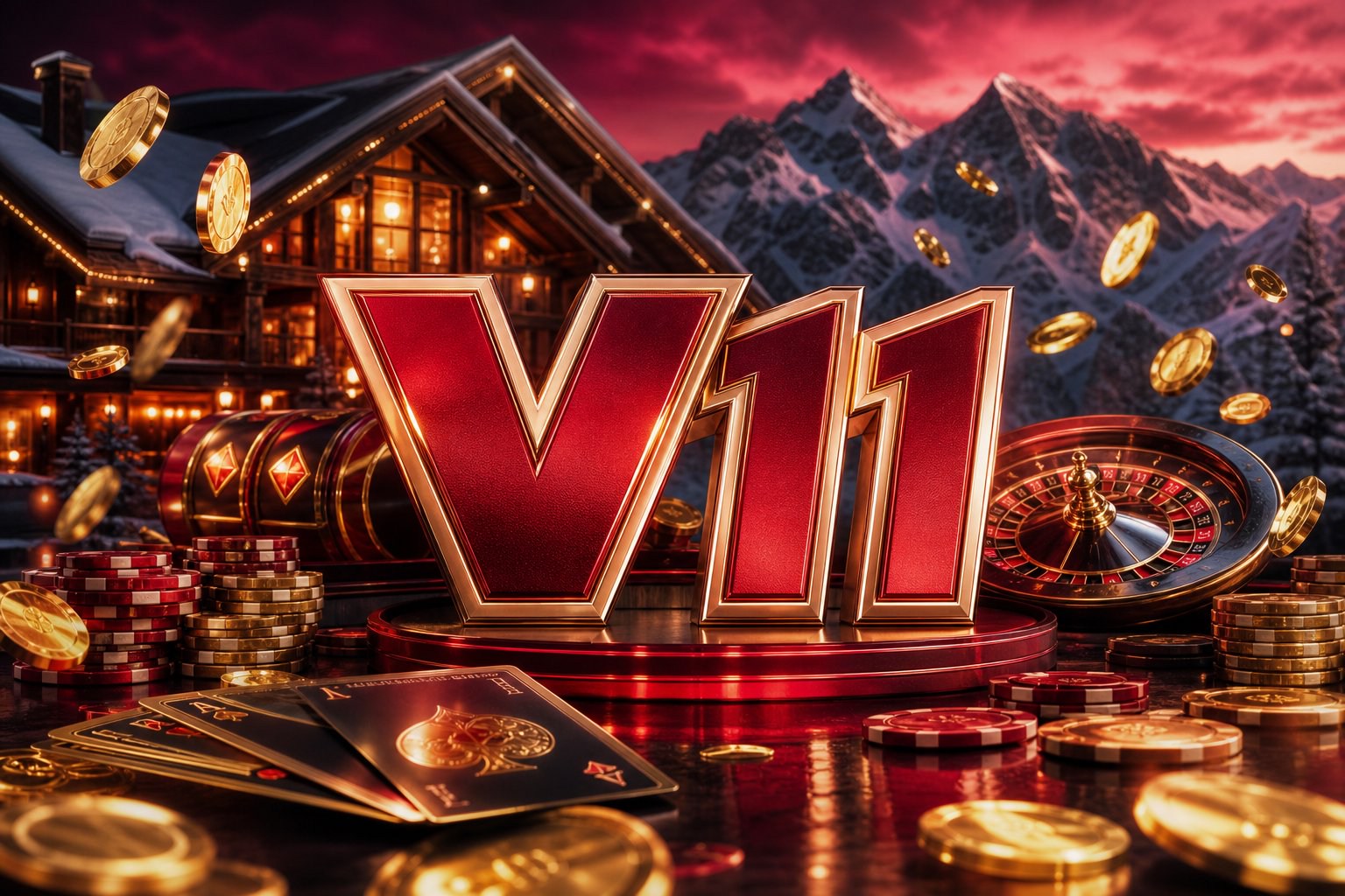 Halaman ketentuan bonus deposit pertama dan kredit gratis di situs V11
