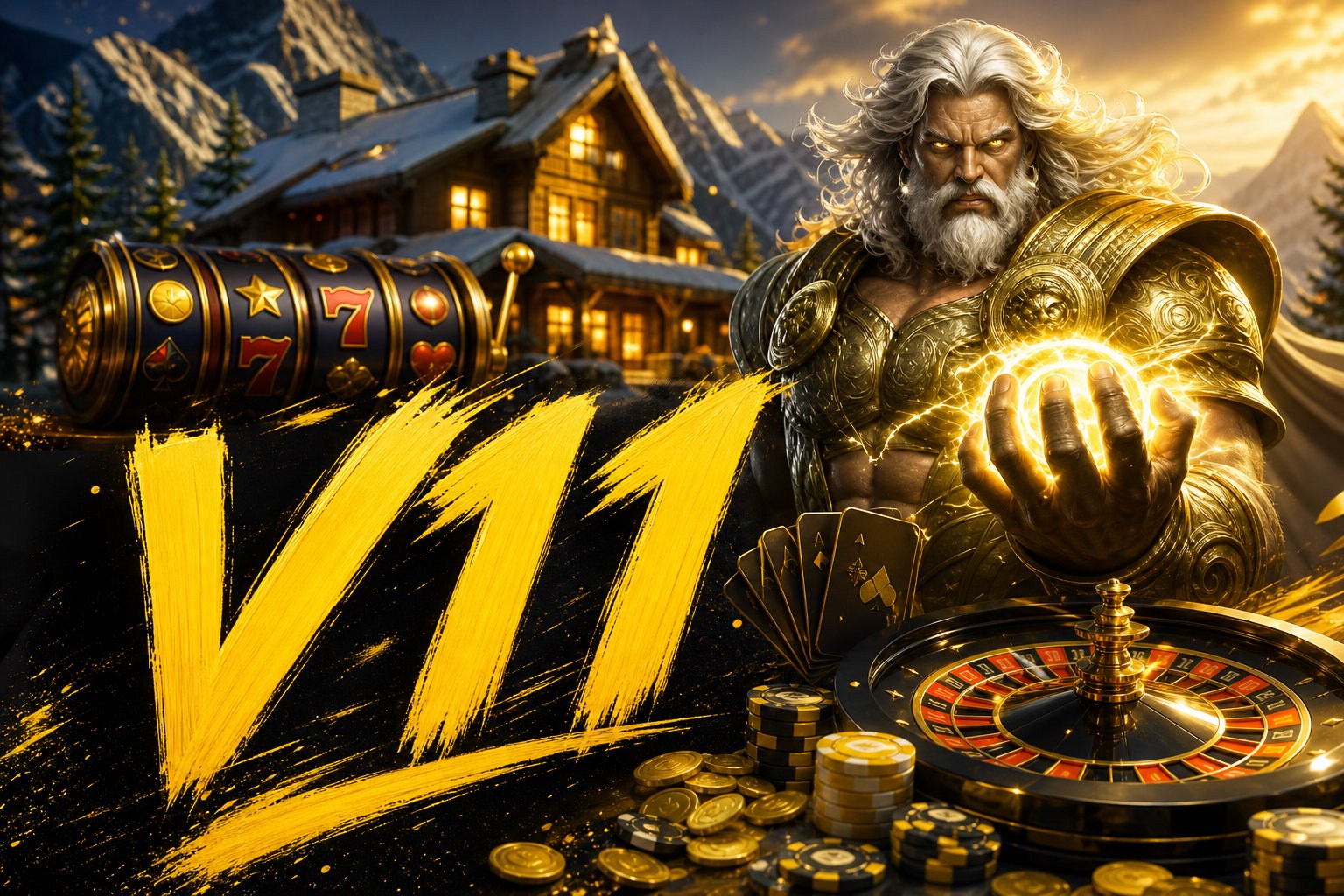 Panel informasi ronde dan penghitung waktu pada permainan Fortune Gems 2